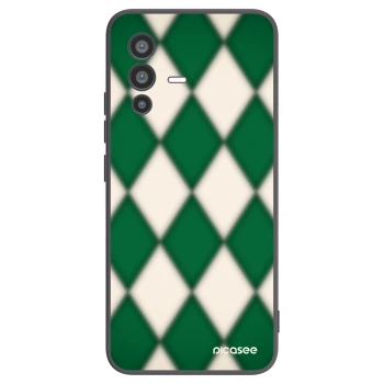 Picasee Μαύρη θήκη σιλικόνης για Vivo V23 5G - Emerald Diamond