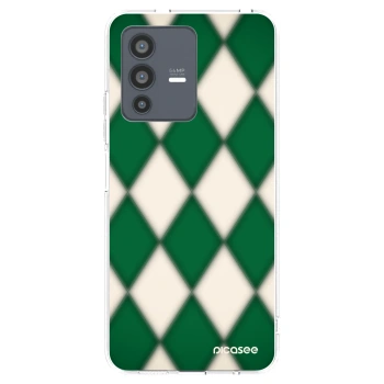 Picasee διαφανής θήκη σιλικόνης Vivo V23 5G - Emerald Diamond