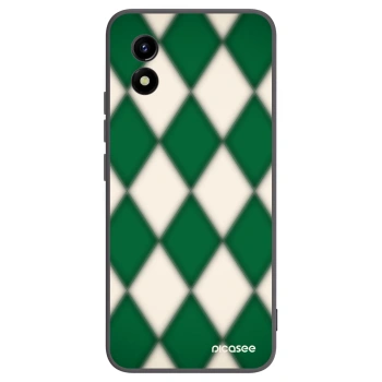 Picasee Μαύρη θήκη σιλικόνης για Vivo Y01 - Emerald Diamond