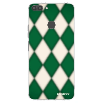 Picasee διαφανής θήκη σιλικόνης Huawei P Smart - Emerald Diamond
