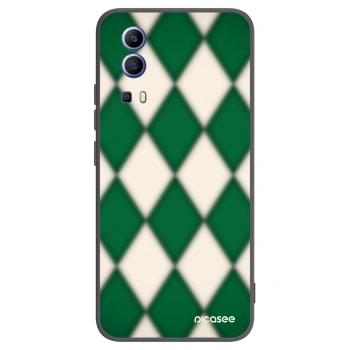 Picasee Μαύρη θήκη σιλικόνης για Vivo Y52 5G - Emerald Diamond