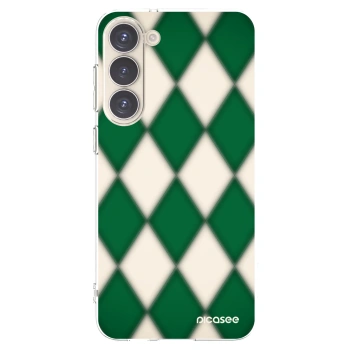 Picasee διαφανής θήκη σιλικόνης Samsung Galaxy S23+ 5G - Emerald Diamond