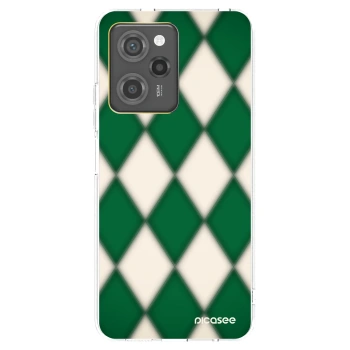 Picasee Μαύρη θήκη σιλικόνης για Xiaomi Poco X5 Pro - Emerald Diamond