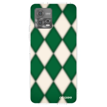 Picasee διαφανής θήκη σιλικόνης Motorola Moto G72 - Emerald Diamond