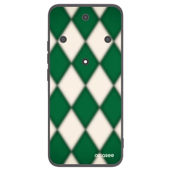 Picasee Μαύρη θήκη σιλικόνης για Honor Magic5 Lite 5G - Emerald Diamond
