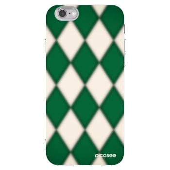 Picasee διαφανής θήκη σιλικόνης Apple iPhone 6/6S - Emerald Diamond