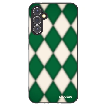 Picasee Μαύρη θήκη σιλικόνης για Samsung Galaxy A34 5G A346B - Emerald Diamond