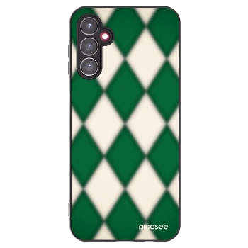 Picasee Μαύρη θήκη σιλικόνης για Samsung Galaxy A14 5G A146P - Emerald Diamond