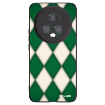 Picasee Μαύρη θήκη σιλικόνης για Honor Magic5 Pro - Emerald Diamond