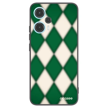 Picasee Μαύρη θήκη σιλικόνης για Xiaomi Poco F5 - Emerald Diamond