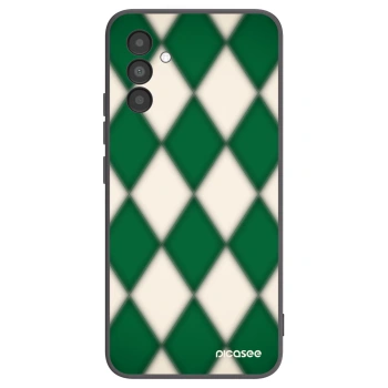 Picasee Μαύρη θήκη σιλικόνης για Samsung Galaxy A04s A047F - Emerald Diamond