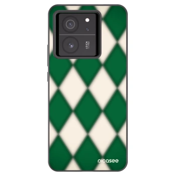 Picasee Μαύρη θήκη σιλικόνης για Xiaomi 13T - Emerald Diamond