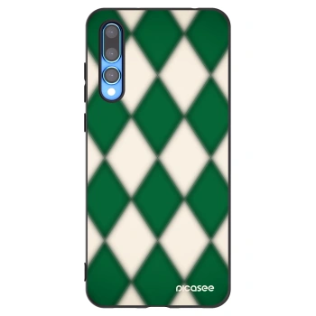 Picasee Μαύρη θήκη σιλικόνης για Huawei P20 Pro - Emerald Diamond