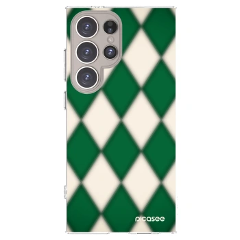 Picasee διαφανής θήκη σιλικόνης Samsung Galaxy S24 Ultra S928B 5G - Emerald Diamond
