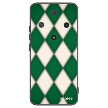 Picasee Μαύρη θήκη σιλικόνης για Honor Magic6 Lite 5G - Emerald Diamond