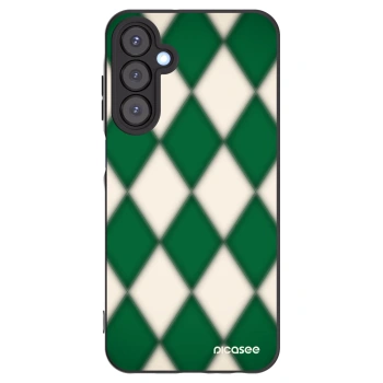 Picasee Μαύρη θήκη σιλικόνης για Samsung Galaxy A25 A256B 5G - Emerald Diamond
