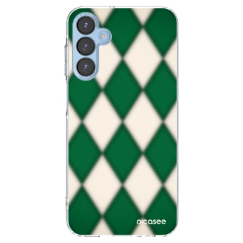 Picasee διαφανής θήκη σιλικόνης Samsung Galaxy A15 A156B 5G - Emerald Diamond