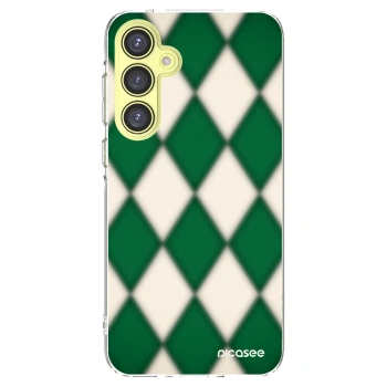 Picasee διαφανής θήκη σιλικόνης Samsung Galaxy A35 5G A356B - Emerald Diamond