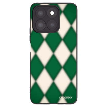Picasee Μαύρη θήκη σιλικόνης για Honor X8b - Emerald Diamond