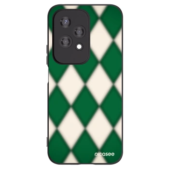 Picasee Μαύρη θήκη σιλικόνης για Honor 200 Lite - Emerald Diamond