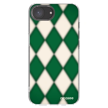 Picasee διαφανής θήκη σιλικόνης Apple iPhone 16e - Emerald Diamond