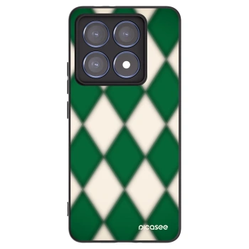 Picasee Μαύρη θήκη σιλικόνης για Xiaomi 14T Pro - Emerald Diamond