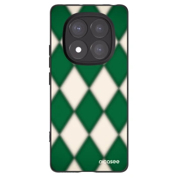 Picasee Μαύρη θήκη σιλικόνης για Xiaomi Redmi Note 14 Pro+ 5G - Emerald Diamond