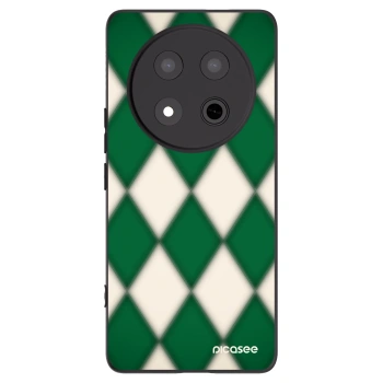 Picasee Μαύρη θήκη σιλικόνης για Honor Magic7 Lite 5G - Emerald Diamond