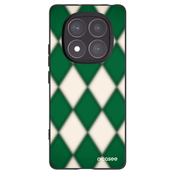 Picasee Μαύρη θήκη σιλικόνης για Xiaomi Redmi Note 14 Pro 4G - Emerald Diamond