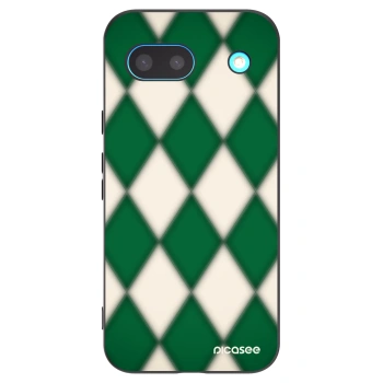Picasee Μαύρη θήκη σιλικόνης για Google Pixel 8a - Emerald Diamond