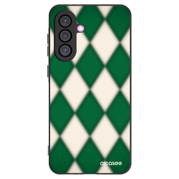 Picasee Μαύρη θήκη σιλικόνης για Samsung Galaxy A36 5G - Emerald Diamond