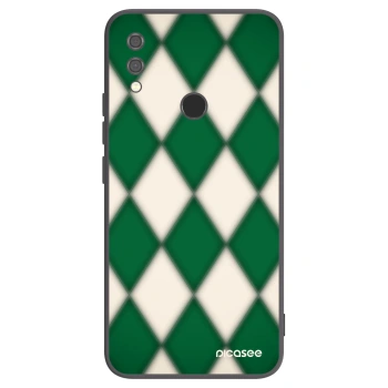 Picasee Μαύρη θήκη σιλικόνης για Xiaomi Redmi Note 7 - Emerald Diamond