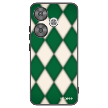 Picasee Μαύρη θήκη σιλικόνης για Xiaomi Poco F6 - Emerald Diamond