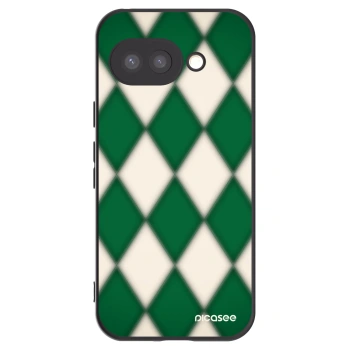 Picasee Μαύρη θήκη σιλικόνης για Google Pixel 9a - Emerald Diamond