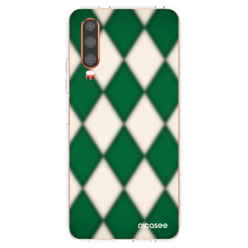 Picasee διαφανής θήκη σιλικόνης Huawei P30 - Emerald Diamond