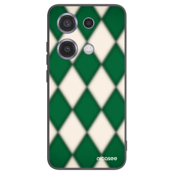 Picasee Μαύρη θήκη σιλικόνης για Xiaomi Redmi Note 14S - Emerald Diamond