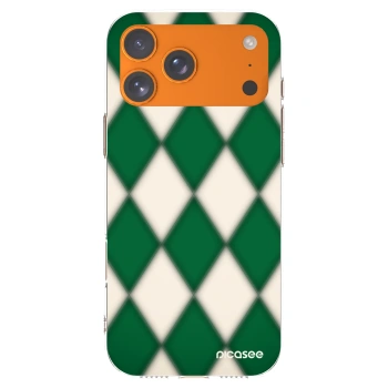 Picasee διαφανής θήκη σιλικόνης Apple iPhone 17 Pro Max - Emerald Diamond