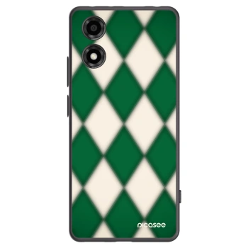 Picasee Μαύρη θήκη σιλικόνης για Motorola Moto E14 - Emerald Diamond
