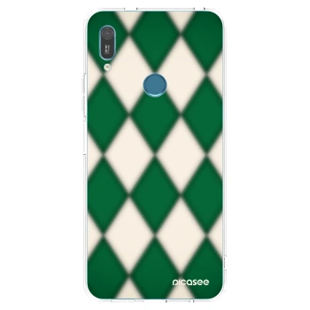 Picasee διαφανής θήκη σιλικόνης Huawei Y6 2019 - Emerald Diamond