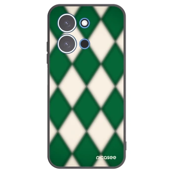 Picasee Μαύρη θήκη σιλικόνης για Xiaomi Redmi 15C 4G - Emerald Diamond