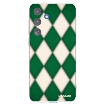 Picasee διαφανής θήκη σιλικόνης Samsung Galaxy S25 FE 5G - Emerald Diamond