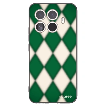 Picasee Μαύρη θήκη σιλικόνης για Xiaomi 15T Pro - Emerald Diamond