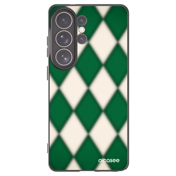 Picasee Μαύρη θήκη σιλικόνης για Samsung Galaxy S26 Ultra - Emerald Diamond