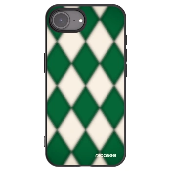 Picasee Μαύρη θήκη σιλικόνης για Apple iPhone 17e - Emerald Diamond