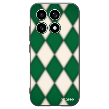 Picasee Μαύρη θήκη σιλικόνης για Xiaomi 17 - Emerald Diamond