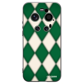 Picasee Μαύρη θήκη σιλικόνης για Xiaomi 17 Ultra - Emerald Diamond