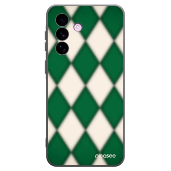 Picasee Μαύρη θήκη σιλικόνης για Samsung Galaxy A57 5G - Emerald Diamond