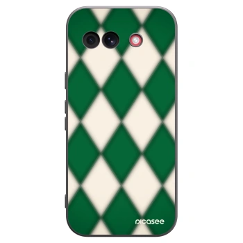 Picasee Μαύρη θήκη σιλικόνης για Google Pixel 10a - Emerald Diamond