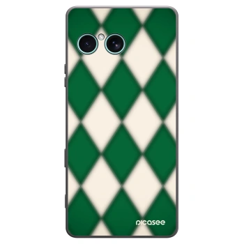 Picasee Μαύρη θήκη σιλικόνης για Sony Xperia 10 VII - Emerald Diamond