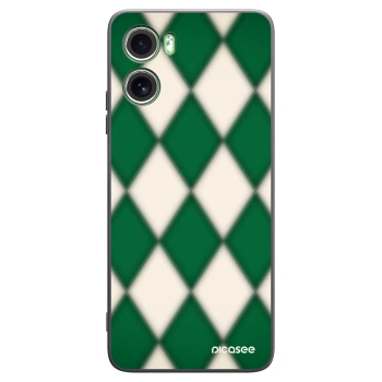 Picasee Μαύρη θήκη σιλικόνης για Motorola Moto G06 - Emerald Diamond